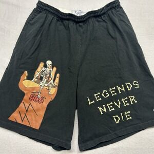 Champion x Juice Wrld Legends Never Die‎ Shorts Mens Medium Black